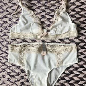 Victoria’s Secret Bralette and Panty